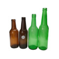 Wholesale Hot-Selling Glass Round Amber Beer Bottle with Crown Lid 330ml 500ml 1000ml